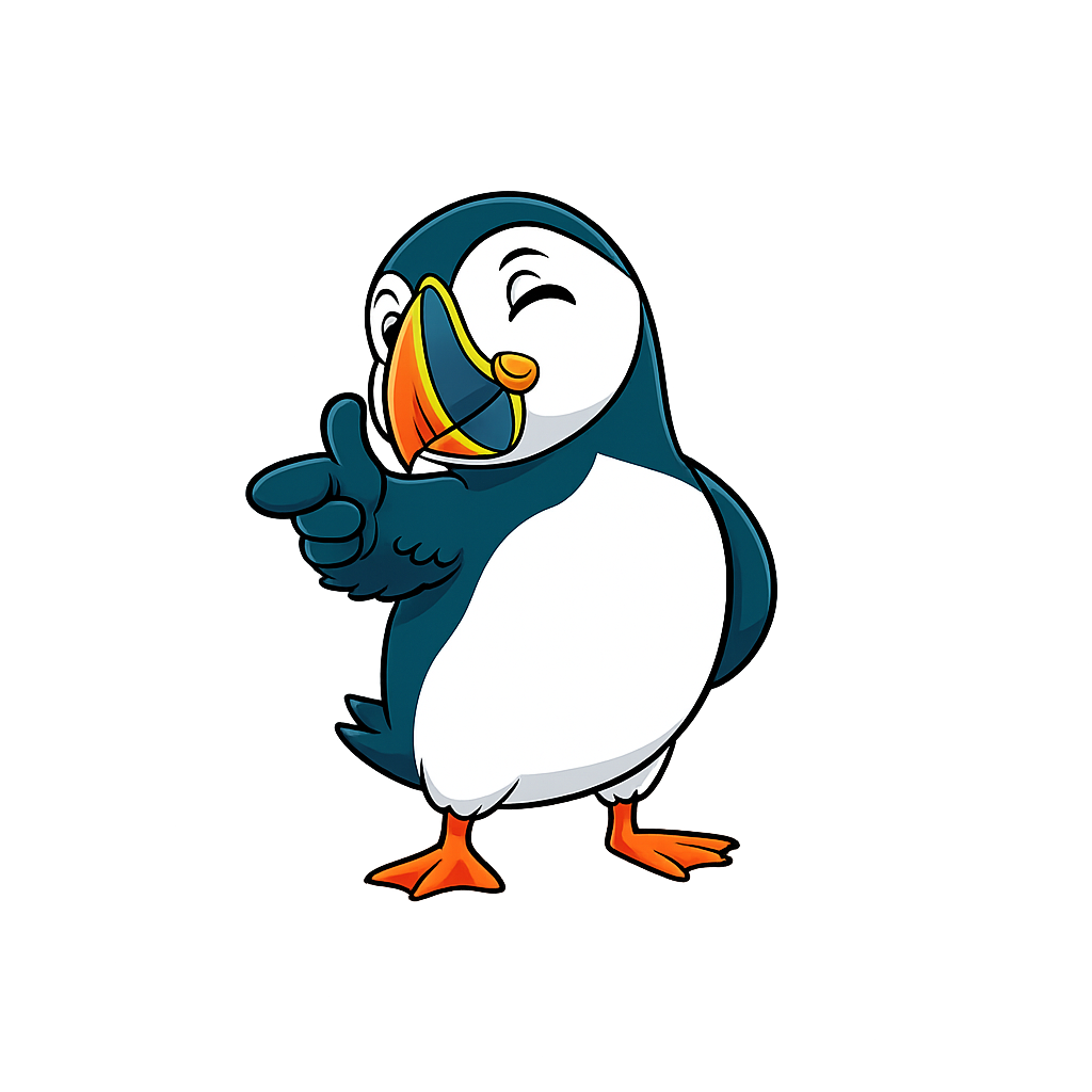 Puffin mascot